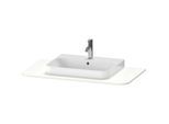 Duravit Happy D.2 Waschtisch-Konsole HP031E03636 100 x 55 cm, mit 1 Ausschnitt, weiß seidenmatt