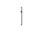 Hewi Serie 480 Brausehalterstange 480.33M00160CV pulverbeschichtet, schwarz matt, 90 cm, mit Magnetbrausehalter