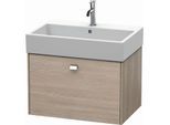 Duravit Brioso Waschtischunterbau BR405401031 684x459mm, Pine Silver/Chrom, 1 Auszug