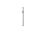 Hewi Serie 480 Brausehalterstange 480.33M00270EC PVD beschichtet, schwarzchrom glänzend, 110 cm, mit Magnetbrausehalter