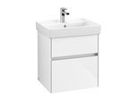 Villeroy & Boch Collaro Waschtischunterschrank C00700DH 51x54,6x41,4cm, Glossy White
