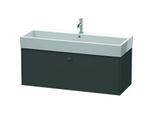 Duravit Brioso Waschtischunterbau BR405704949 1184x459mm, Graphit Matt, 1 Auszug