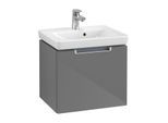 Villeroy & Boch Subway 2.0 Unterschrank A68500FP 48,5 x 42 x 38 cm, Glossy Grey