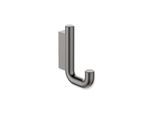 Hewi Serie 480 Einzelhaken 480.90.00070EC PVD beschichtet, schwarzchrom glänzend