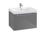Villeroy & Boch Subway 2.0 Unterschrank A68800FP 63,7 x 42 x 45,4 cm, Glossy Grey