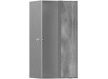 hansgrohe XtraStoris Wandnische 56088800 30x15x14cm, mit befliesbarer Tür, Edelstahl Optic