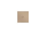 Bette BetteFloor Duschfläche 5831-425T1 80x80cm, Mini-Wannenträger, greige