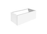 Keuco X-Line Waschtisch-Unterschrank 33171110000 Dekor anthrazit seidenmatt, Glas anthrazit klar, 100x40x49cm
