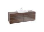 Villeroy & Boch Collaro Waschtischunterschrank C02500VH 160x54,8x50cm, Waschtisch mittig, Arizona Oak