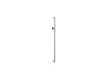 Hewi Serie 480 Brausehalterstange 480.33M00270WR PVD beschichtet, nickel gebürstet, 110 cm, mit Magnetbrausehalter