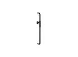 Hewi Serie 480 Brausehalterstange 480.33M00070EC PVD beschichtet, schwarzchrom glänzend, 60 cm, mit Magnetbrausehalter