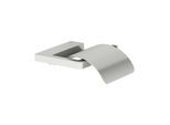 KEUCO Moll Toilettenpapierhalter 12760210000 mit Deckel, Edelstahl-finish