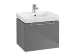 Villeroy & Boch Subway 2.0 Unterschrank A68600FP 53,7 x 42 x 42,3 cm, Glossy Grey