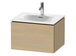 Duravit L-Cube Waschtisch-Unterschrank LC613507171 62 x 48,1 cm, mediterane eiche, 1 Auszug, wandhängend
