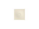 Bette BetteAir Duschfliese 7350-001AE,T2 900 x 900 mm, pergamon, Rechteck, glasierter Titan-Stahl, mit Minimum-Täger