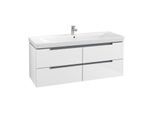 Villeroy & Boch Subway 2.0 Unterschrank A69800DH XL, 128,7 x 52 x 44,9 cm, Glossy White