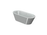Bette BetteStarlet Oval Badewanne 2740-002CFXXK manhattan, 185x85x42cm, freistehend