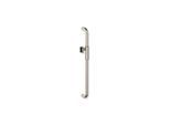 Hewi Serie 480 Brausehalterstange 480.33M00070WR PVD beschichtet, nickel gebürstet, 60 cm, mit Magnetbrausehalter
