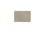 Bette BetteAir Duschfliese 7353-415AE,T2 1200 x 800 mm, cashmere, Rechteck, glasierter Titan-Stahl, mit Minimum-Täger