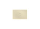 Bette BetteAir Duschfliese 7353-441AE,T2 1200 x 800 mm, cream, Rechteck, glasierter Titan-Stahl, mit Minimum-Täger