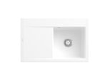Villeroy und Boch Subway Style 45 Einbauspüle 334700KG Spülbecken rechts, snow white CeramicPlus, 78 x 51 cm