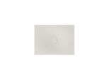 Bette BetteAir Duschfliese 7354-423AE,T2 1200 x 900 mm, flax, Rechteck, glasierter Titan-Stahl, mit Minimum-Täger