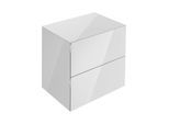 Keuco Edition 11 Art Sideboard 32542880800 80x70x49cm, 2 Frontauszüge, Glas, manhattan