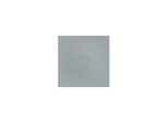 Bette BetteAir Duschfliese 7352-412AE,T2 1000 x 1000 mm, quartz, Rechteck, glasierter Titan-Stahl, mit Minimum-Täger