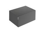 Keuco Edition 11 Art Sideboard 32541870800 80x35x49cm, 1 Frontauszug, Glas satiniert, smoke