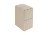 Keuco Edition 11 Art Sideboard 32542910401 40x70x49cm, 2 Frontauszüge, Innenbeleuchtung, Keramik, sahara