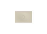 Bette BetteAir Duschfliese 7353-422PLUS,T2 1200 x 800 mm, beige, Rechteck, glasierter Titan-Stahl, mit Minimum-Täger