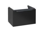 Villeroy & Boch Subway 2.0 Waschtisch-Unterschrank A68810PD 63,7x42x45,4cm, 1 Auszug, Griff chrom, black matt lacquer