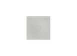 Bette BetteAir Duschfliese 7352-410PLUS,T2 1000 x 1000 mm, silver, Rechteck, glasierter Titan-Stahl, mit Minimum-Täger