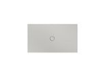 Bette BetteFloor Duschfläche 5801-410AE 140x80cm, Antirutsch/Pro, silver