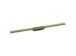 hansgrohe RainDrain Flex Duschrinne 56046140 100cm, Fertigset, kürzbar, brushed bronze