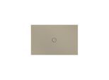 Bette BetteFloor Duschfläche 5836-415PLUS,T1 140x90cm, Glasur, Mini-Wannenträger, cashmere