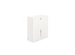 Hewi System 900 WC-Großrollenhalter 900.21.00160DX aus Edelstahl, pulverbeschichtet, weiß tiefmatt, Wandmontage