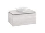 Villeroy & Boch Legato Waschtischunterschrank B60100E8 80x38x50cm, White Wood