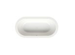 Bette BetteStarlet Oval Badewanne 2745-440PLUS 195x95x42cm, Glasur, snow
