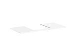 hansgrohe Xelu Q Konsole 54096050 1180 x 550 mm, Ausschnitt 500 x 480 mm, weiß hochglanz