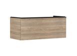 hansgrohe Xelu Q Waschtischunterschrank 54064670 1180x485x550mm, Schubkasten, Eiche Natur, mattschwarz