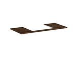 hansgrohe Xelu Q Konsole 54111630 1180 x 550 mm, Ausschnitt 600 x 480 mm, Nussbaum dunkel