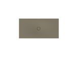 Bette BetteFloor Duschfläche 5939-404PLUS,T1 150x75cm, Glasur, Mini-Wannenträger, graphite