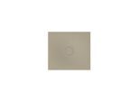 Bette BetteAir Duschfliese 7351-415T2 1000 x 900 mm, cashmere, Rechteck, glasierter Titan-Stahl, mit Minimum-Täger