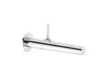 Keuco IXMO Waschtischarmatur 59516012101 Ausladung 243 mm, verchromt, Wandmontage, runde Rosette