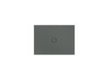 Bette BetteFloor Duschfläche 8731-403PLUS,T1 110x80cm, Glasur, Mini-Wannenträger, smoke
