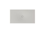 Bette BetteFloor Duschfläche 5818-410AE 180x100cm, Antirutsch/Pro, silver
