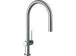 hansgrohe Talis M54 210 Küchenarmatur 72800000 chrom mit Ausziehbrause 2jet
