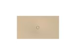 Bette BetteFloor Duschfläche 5818-003PLUS,T1 180x100cm, Glasur, Mini-Wannenträger, bahamabeige