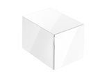 Keuco Edition 11 Art Sideboard 32541830400 40x35x49cm, 1 Frontauszug, Glas, weiß